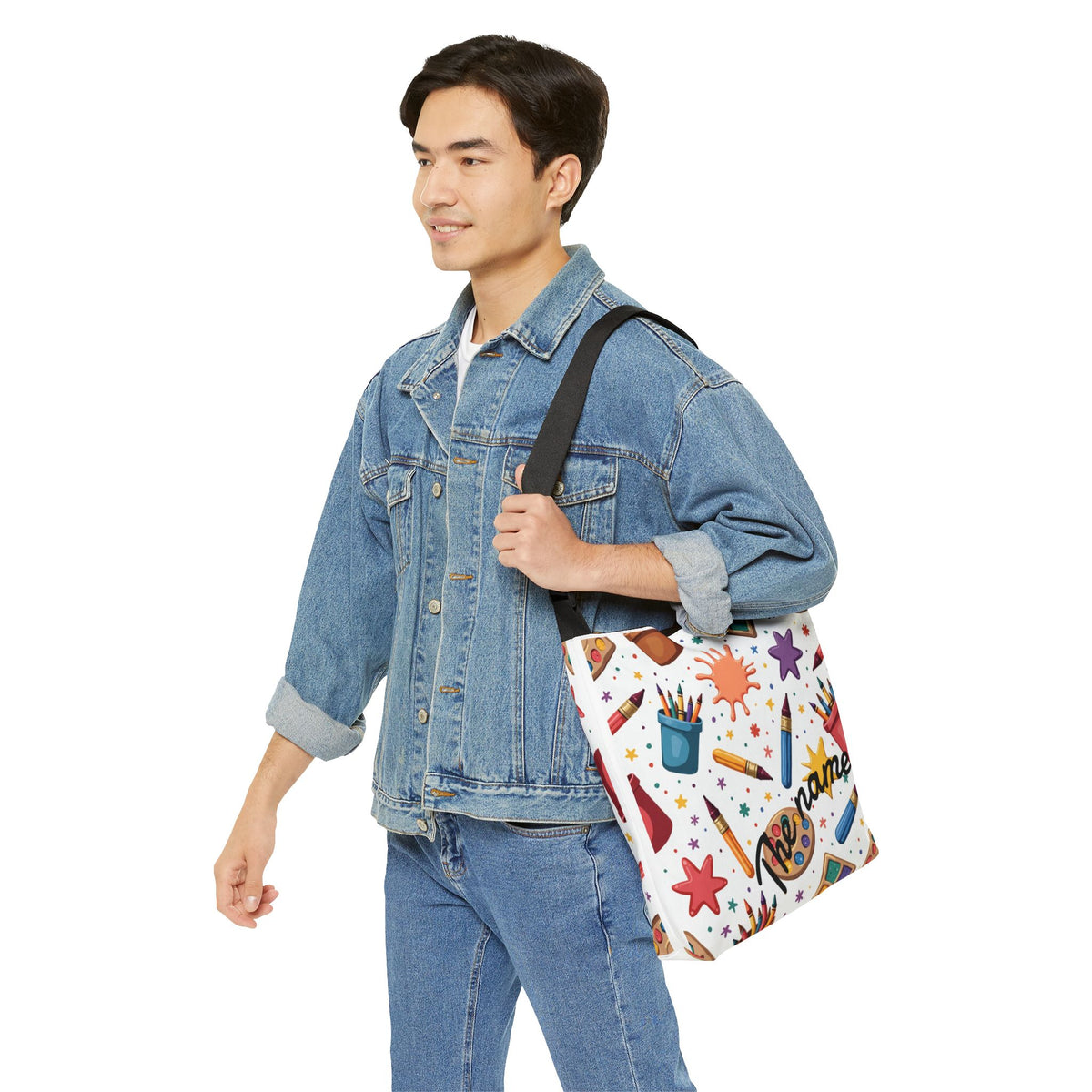 Back to School Custom Tote Bag – Personalized with Name