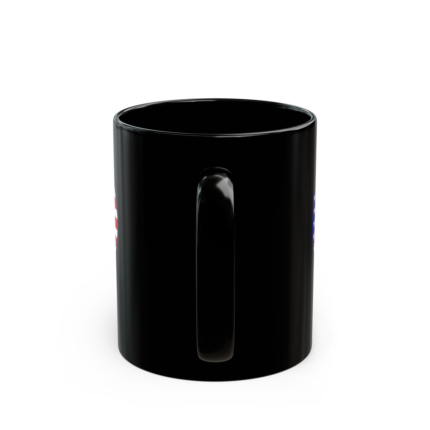 American Flag Heart Mug — Patriotic USA Coffee Cup (11oz & 15oz)