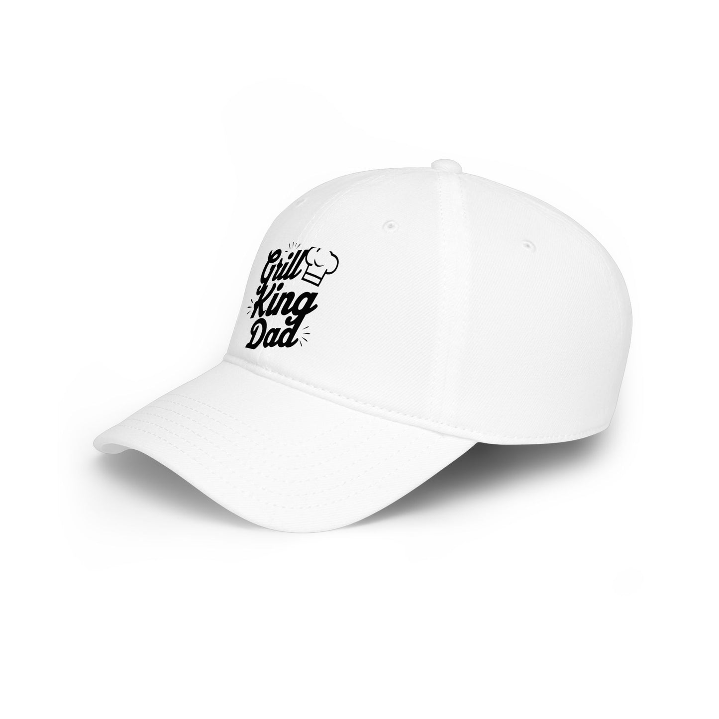 Grill King Dad Baseball Cap — Father's Day BBQ Hat for Grill Masters