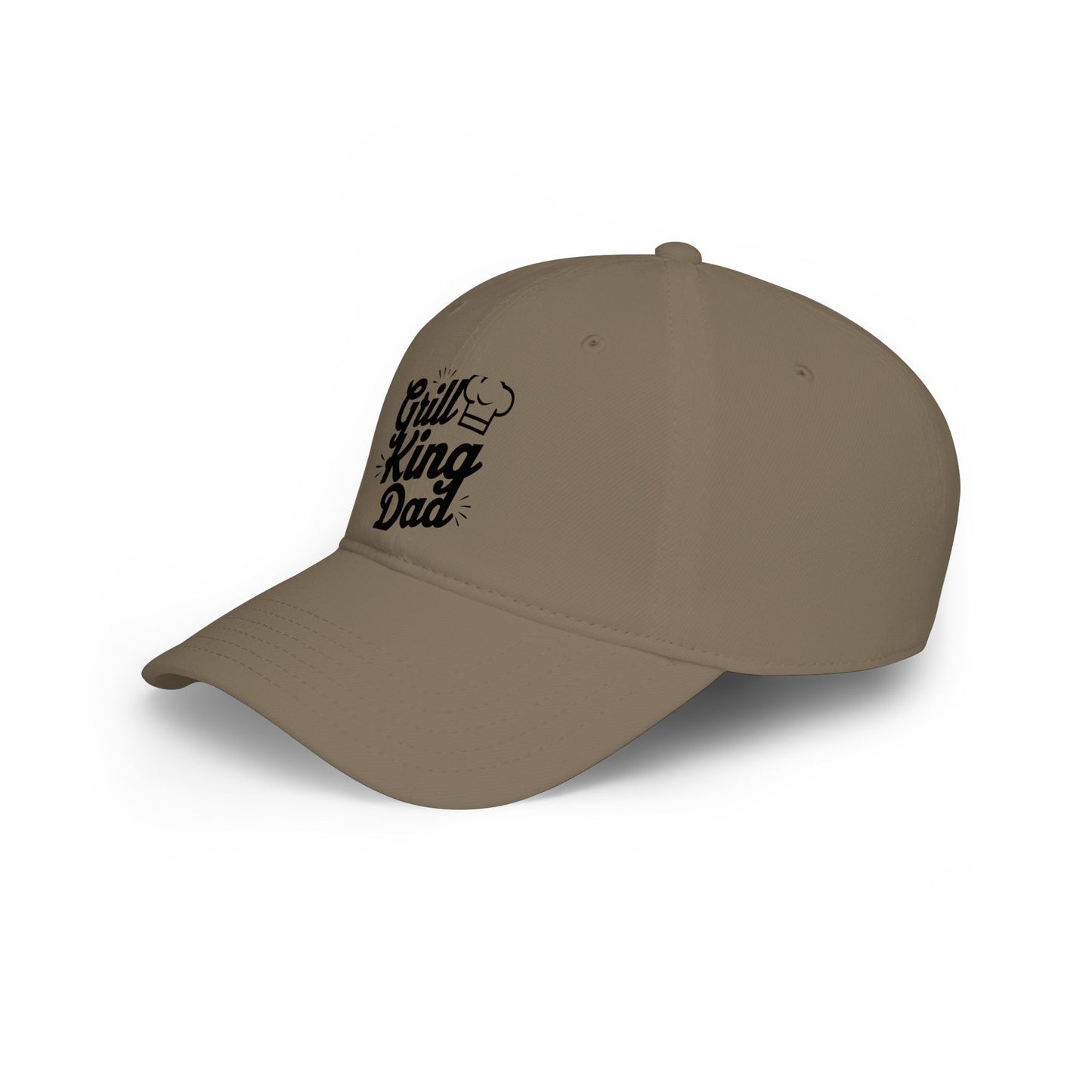 Grill King Dad Baseball Cap — Father's Day BBQ Hat for Grill Masters