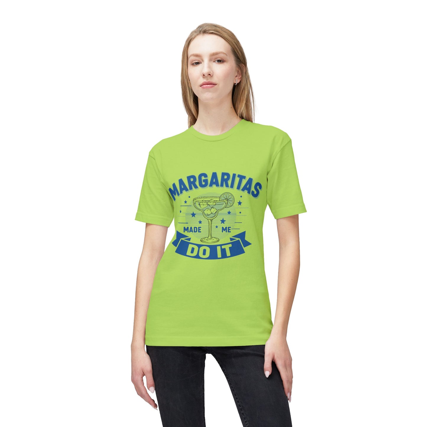 Margaritas Made Me Do It T-Shirt — Funny Cocktail Graphic Tee