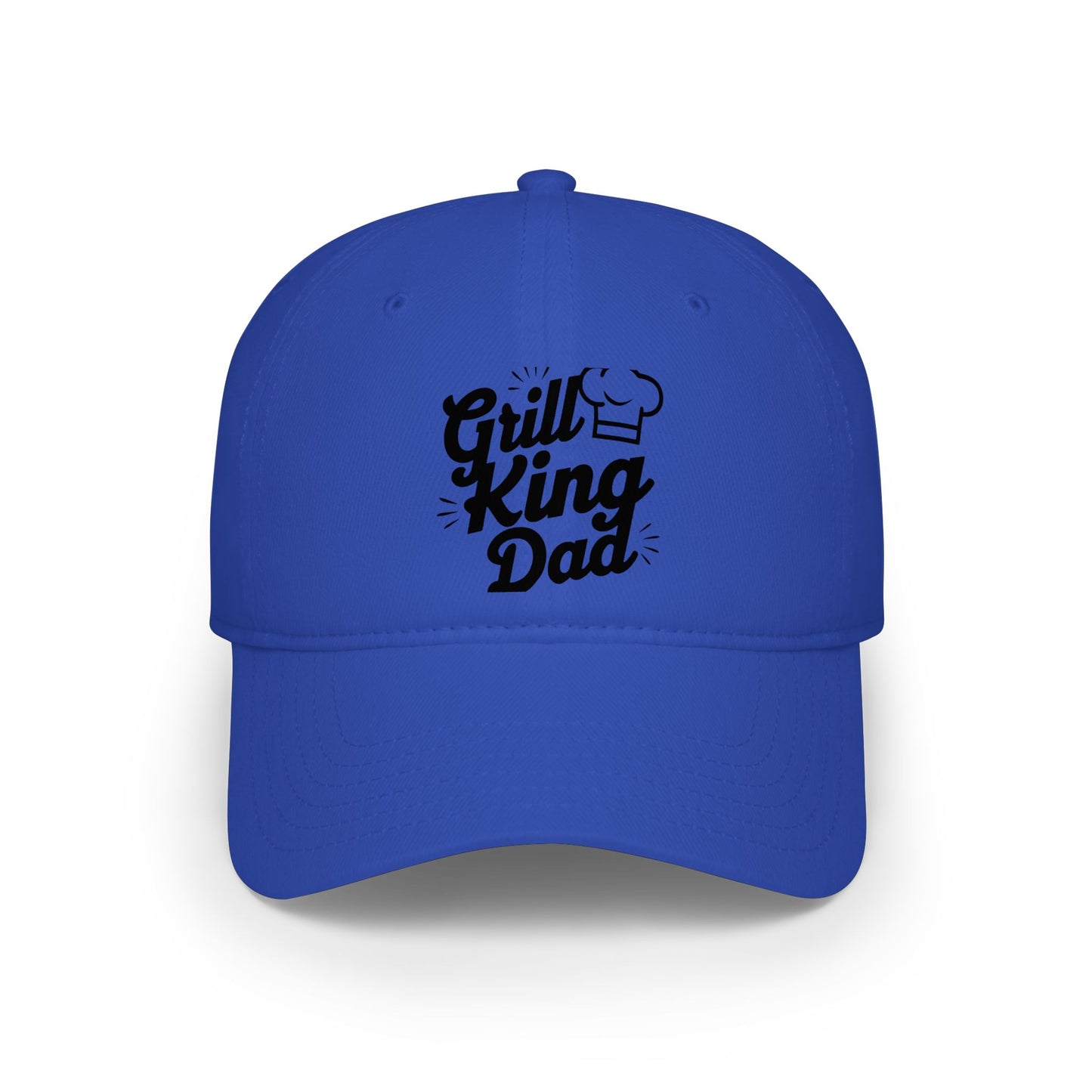 Grill King Dad Baseball Cap — Father's Day BBQ Hat for Grill Masters