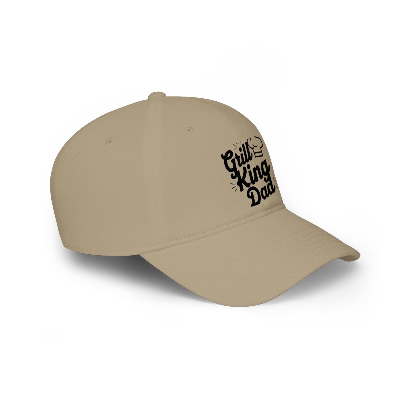 Grill King Dad Baseball Cap — Father's Day BBQ Hat for Grill Masters