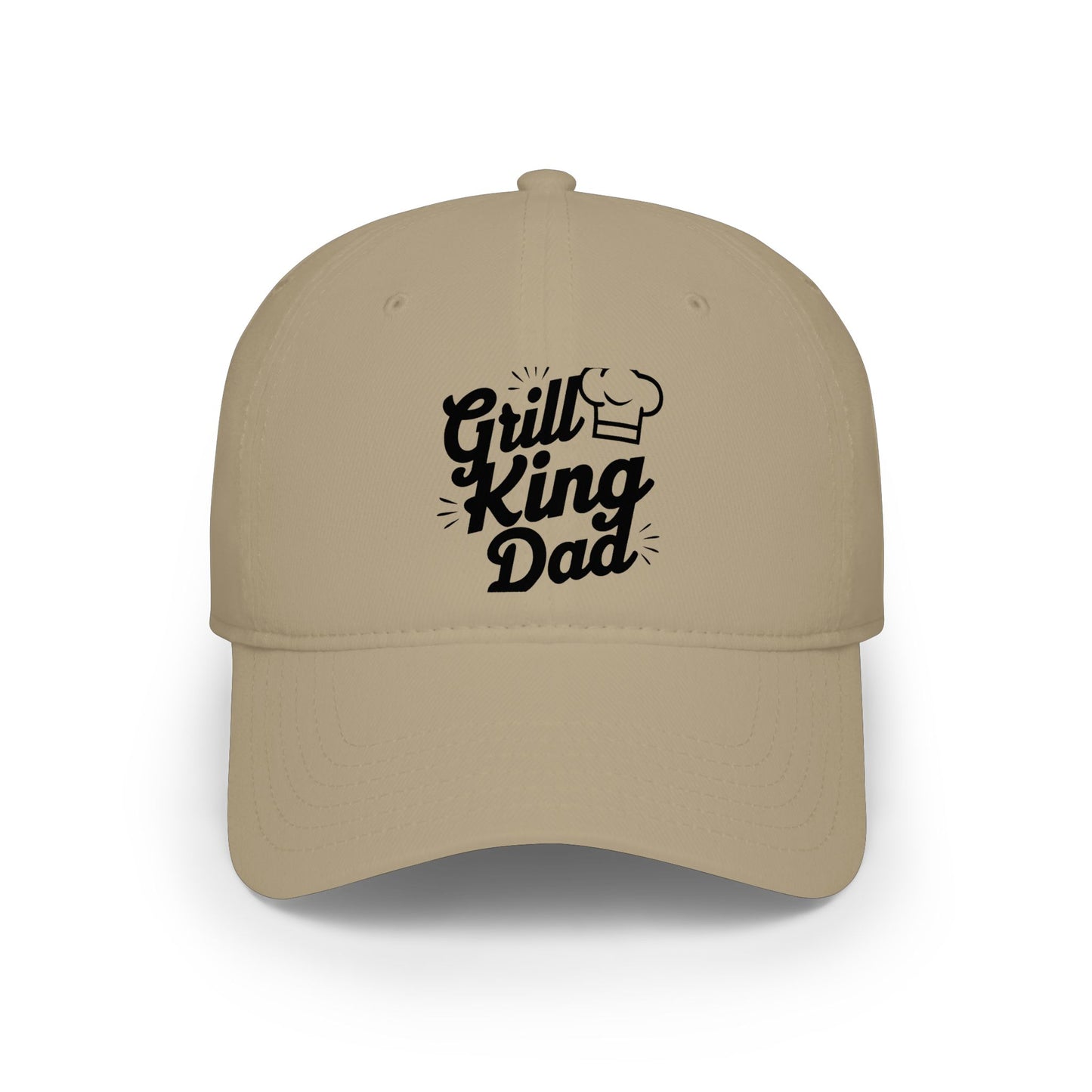 Grill King Dad Baseball Cap — Father's Day BBQ Hat for Grill Masters