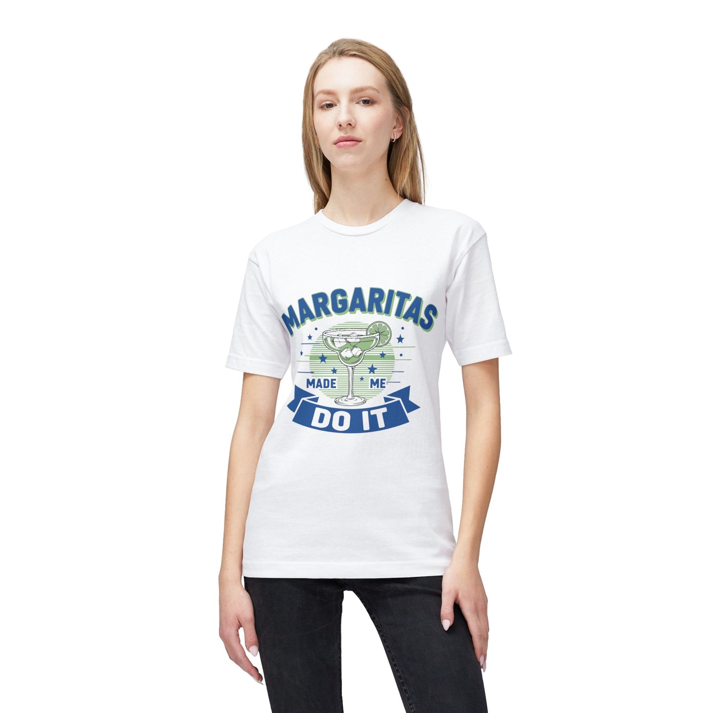 Margaritas Made Me Do It T-Shirt — Funny Cocktail Graphic Tee