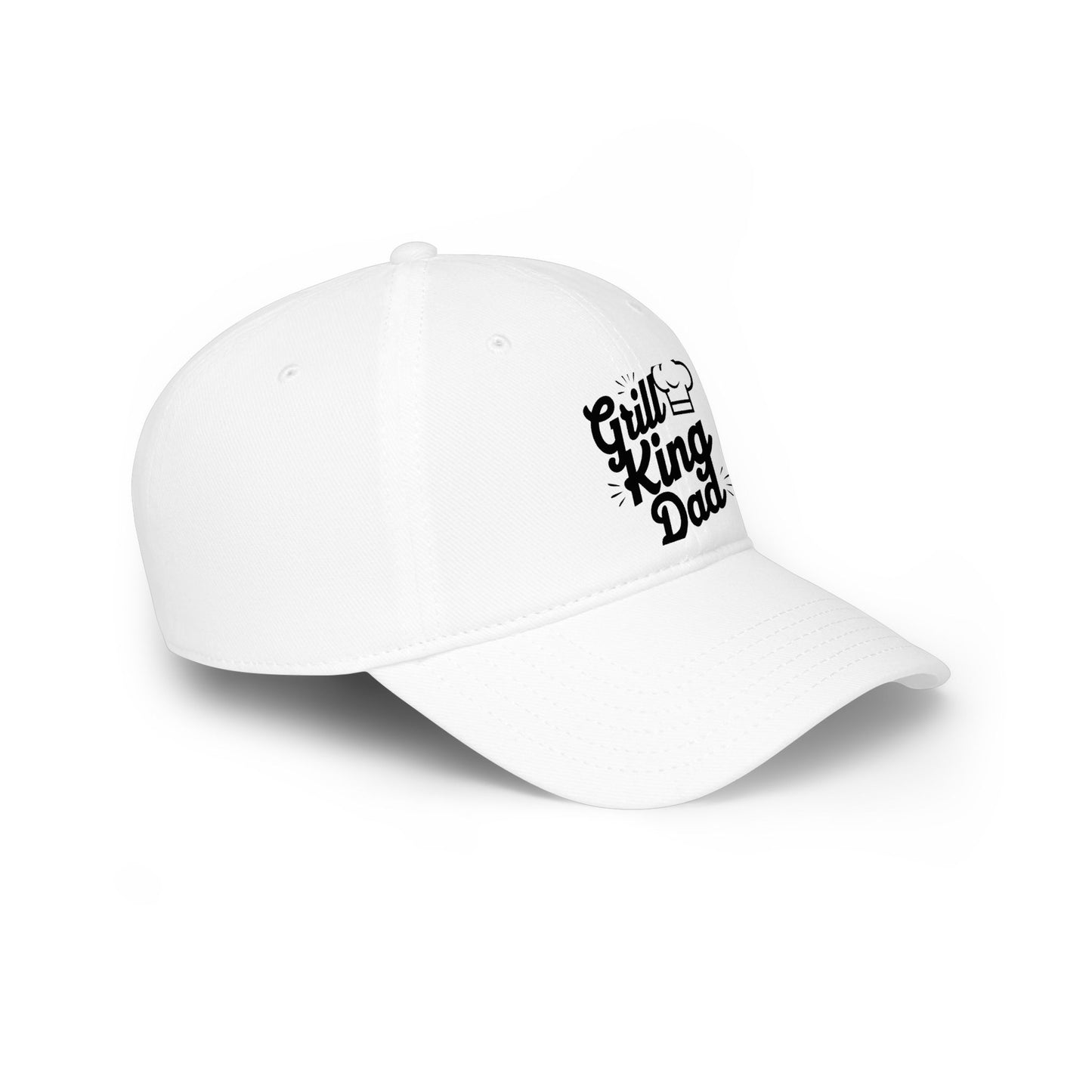 Grill King Dad Baseball Cap — Father's Day BBQ Hat for Grill Masters