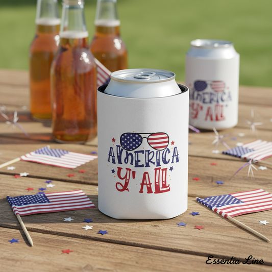 America Y'All Can Cooler — 4th of July — Essentia Line