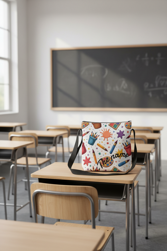 Back to School Custom Tote Bag – Personalized with Name
